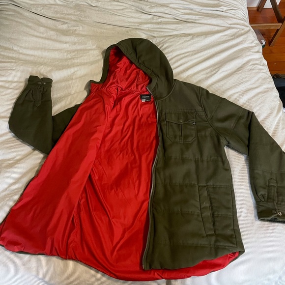 Green Marmot hooded jacket - Picture 5 of 13
